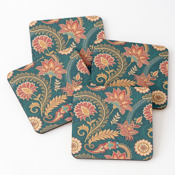 Item preview, Traditional batik ethnic textile flower pattern  designed and sold by cocomelon168.