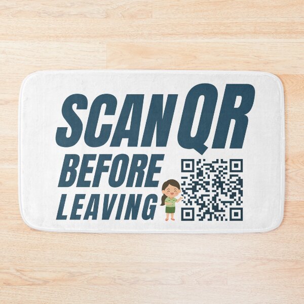 Item preview, Scan QR Code Here Sign designed and sold by latestmerchshop.
