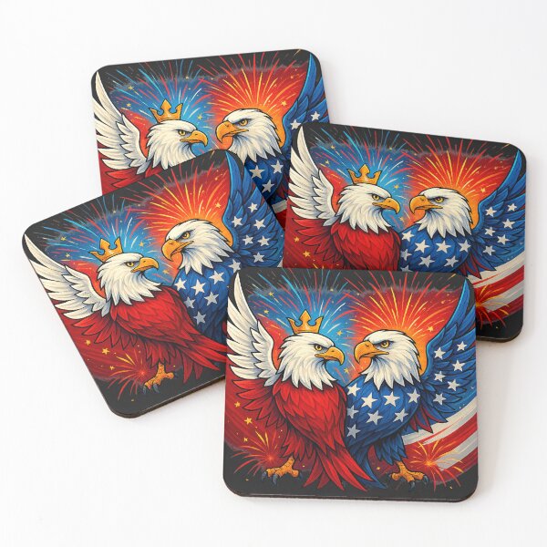 Item preview, 250th Anniversary of the USA - Polish & American Eagles – Unity of Nations designed and sold by Collins Design.