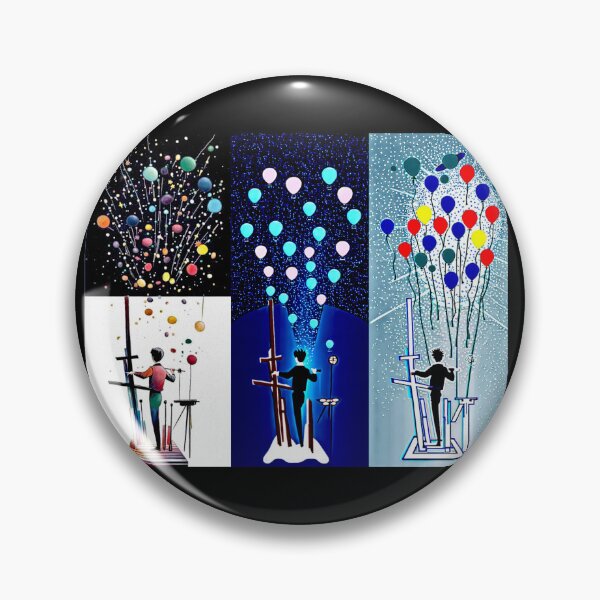 Artikelvorschau, Der Maler und seine Ballons Bulk entworfen und verkauft von Helios Be. Lavsh.