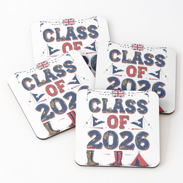 Item preview, British Campers "Class of 2026" Graduation UK Flag designed and sold by DarylWelsh2024.