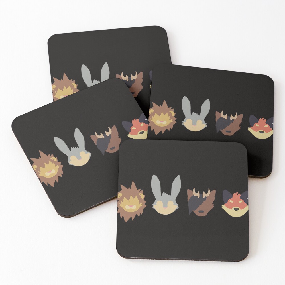 Item preview, Coasters (Set of 4) designed and sold by RachaelRobins.