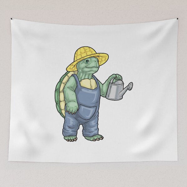 Item preview, Turtle Gardener Watering can Garden designed and sold by Snabdesign84.