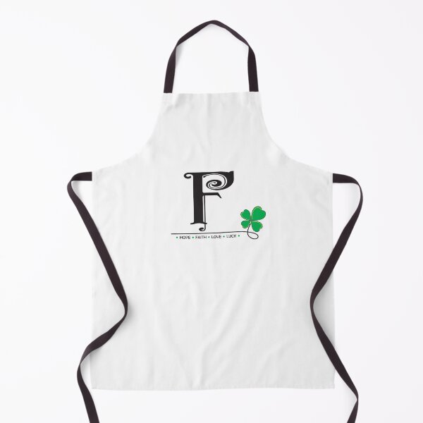 Item preview, A-Z Lucky Four-Leaf Clover Alphabet Design_F designed and sold by LittleBrushes.
