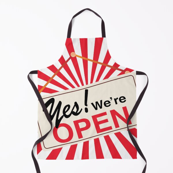 Item preview, Yes We Are Open Vector Sign Shop Design designed and sold by jayson salvador.