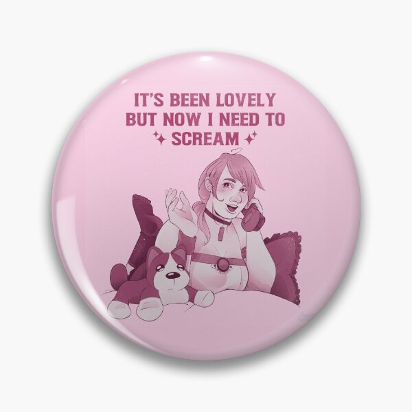 Item preview, It's been lovely but now I need to SCREAM Pink Edition! designed and sold by SailorAzoth.