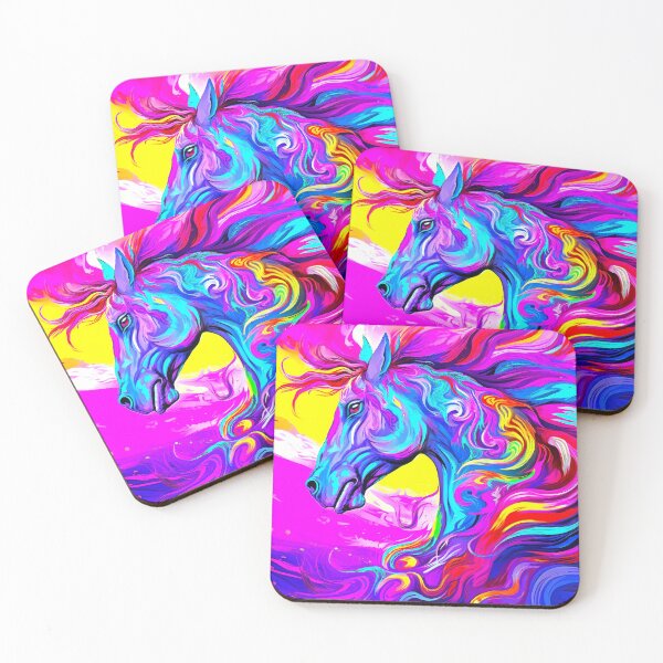 Item preview, Beautiful fantasy horse, fractal style designed and sold by LoneAngel.