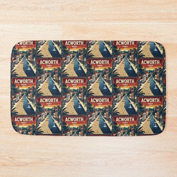 Item preview, Acworth Georgia USA Vintage Travel Tourism  designed and sold by TravelersGems.