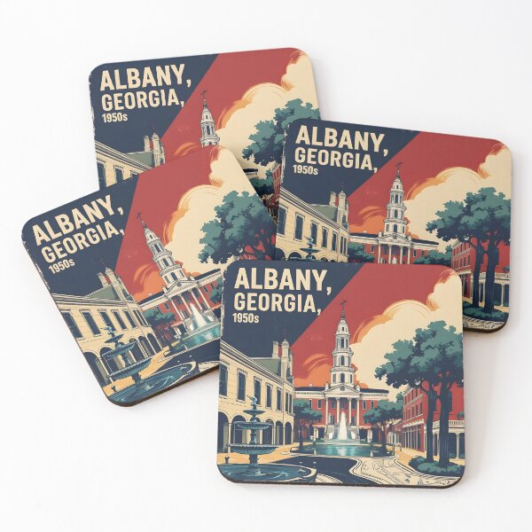 Item preview, Albany Georgia USA Vintage Travel Tourism  designed and sold by TravelersGems.