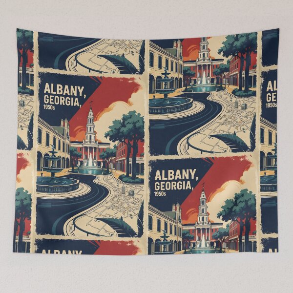 Item preview, Albany Georgia USA Vintage Travel Tourism  designed and sold by TravelersGems.