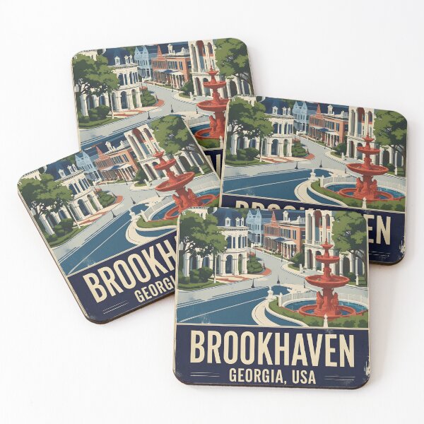 Item preview, Brookhaven Georgia USA Vintage Travel Tourism  designed and sold by TravelersGems.