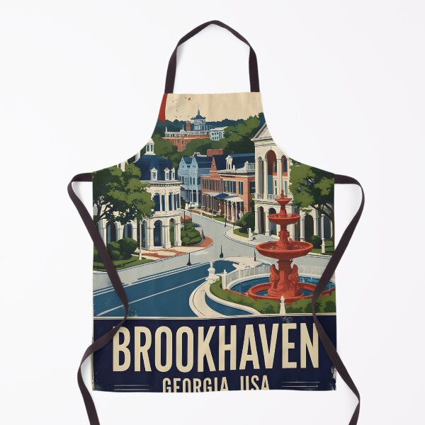 Item preview, Brookhaven Georgia USA Vintage Travel Tourism designed and sold by TravelersGems.