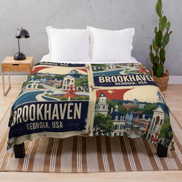 Item preview, Brookhaven Georgia USA Vintage Travel Tourism designed and sold by TravelersGems.