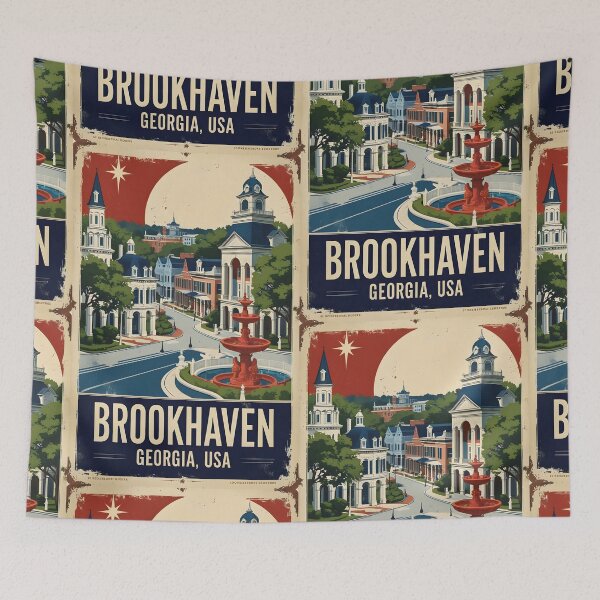 Item preview, Brookhaven Georgia USA Vintage Travel Tourism  designed and sold by TravelersGems.