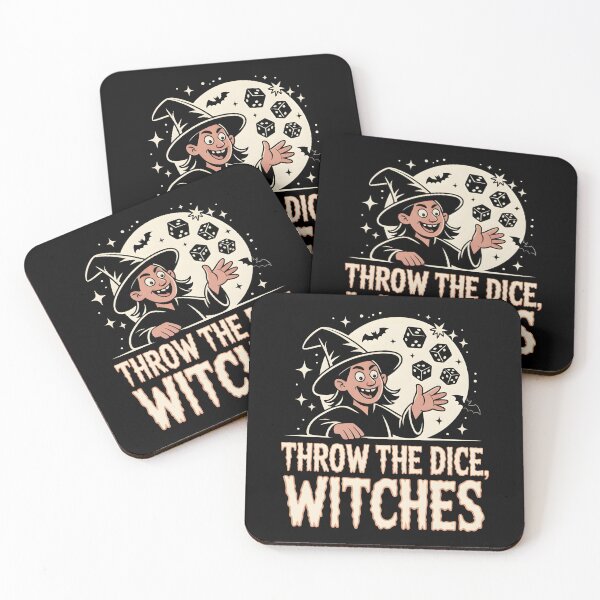 Item preview, Throw The Dice Witches Halloween Bunco Game designed and sold by UrbanHowlz.