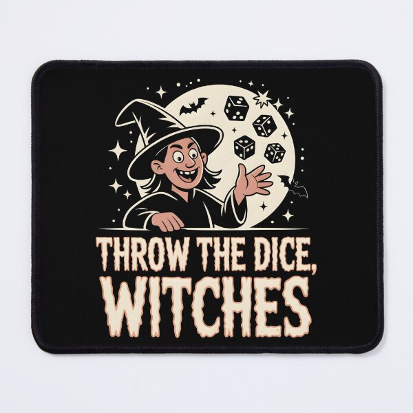 Item preview, Throw The Dice Witches Halloween Bunco Game designed and sold by UrbanHowlz.