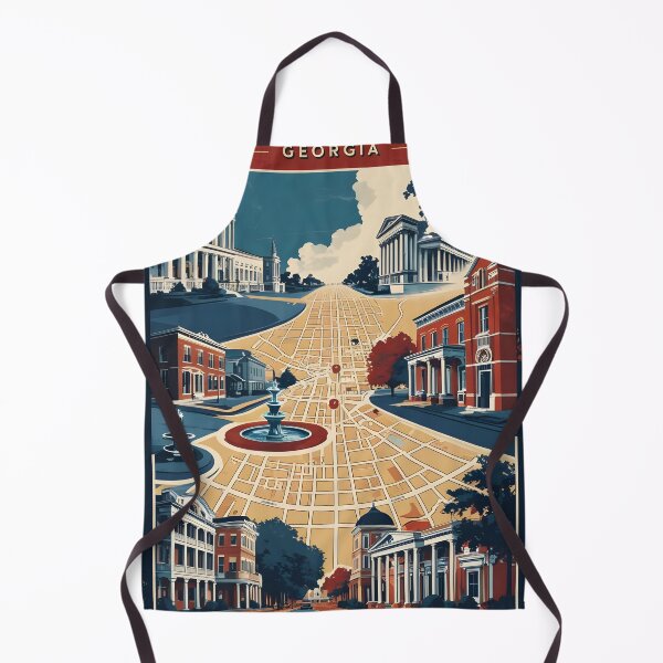 Item preview, Canton Georgia USA Vintage Travel Tourism designed and sold by TravelersGems.