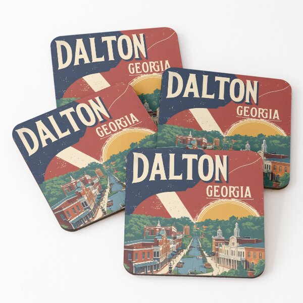 Item preview, Dalton Georgia USA Vintage Travel Tourism  designed and sold by TravelersGems.