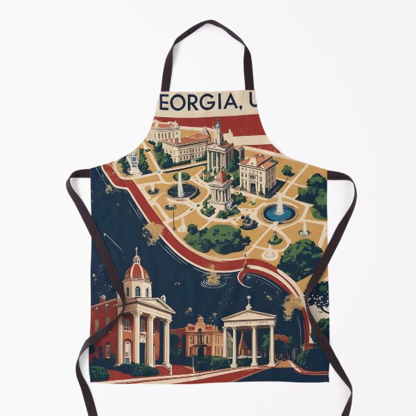 Item preview, Decatur Georgia USA Vintage Travel Tourism designed and sold by TravelersGems.