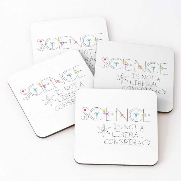 Item preview, Science Is Not A Liberal Conspiracy Quote designed and sold by Parachute425.