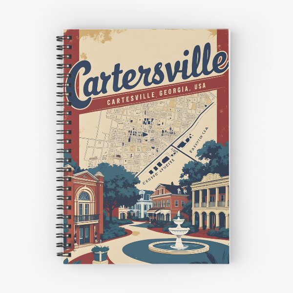 Item preview, Cartersville Georgia USA Vintage Travel Tourism  designed and sold by TravelersGems.