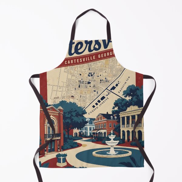 Item preview, Cartersville Georgia USA Vintage Travel Tourism designed and sold by TravelersGems.
