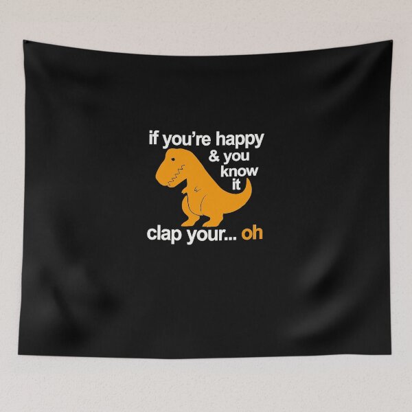 Item preview, Dino Clap Your Hands Playful T Rex And Happy Rhymes designed and sold by MalakiWhitmo.