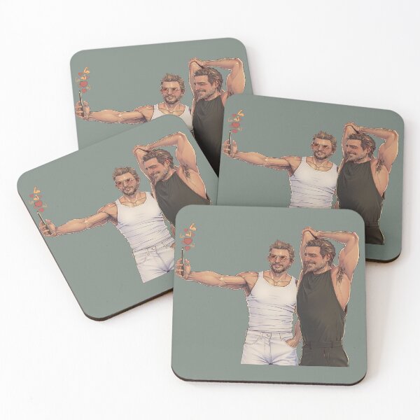 Item preview, Jonathan Bailey and Pedro Pascal Gun Show designed and sold by kubyart.
