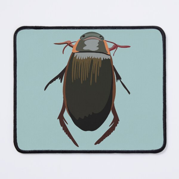 Item preview, D is for Diving Beetle,Diving Beetle Collection | Insect Art & Nature Designs designed and sold by PrettylittlepastelUk.