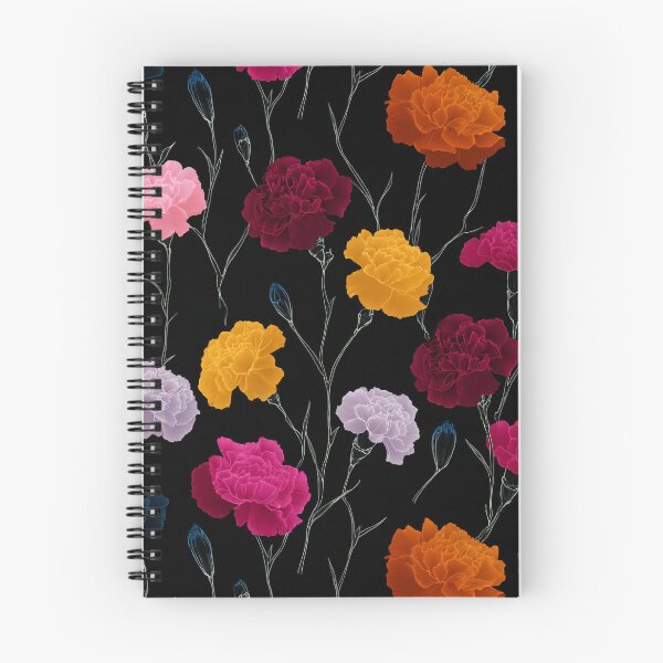 Item preview, Colorful Soft Carnations Print For Sunny Interiors designed and sold by RoyalStarsPatts.