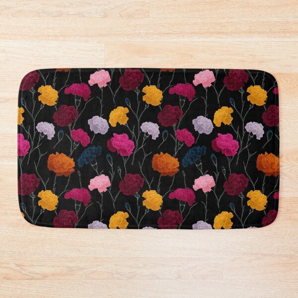Item preview, Colorful Soft Carnations Print For Sunny Interiors designed and sold by RoyalStarsPatts.
