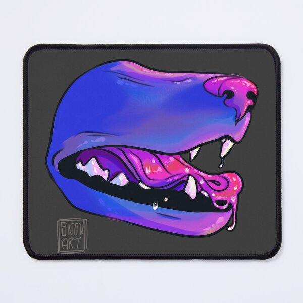 Item preview, Blue and Pink Dog Maw Furry  designed and sold by SnowyArchiArt.
