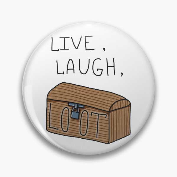 Artikelvorschau, Live Laugh Loot Video- und Brettspieldruck entworfen und verkauft von Julia Sol.