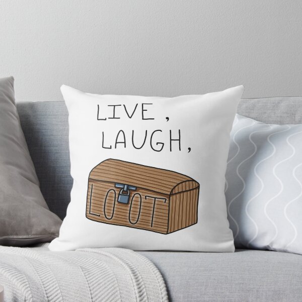Item preview, Live Laugh Loot Video And Board Game Print designed and sold by Julia Sol.