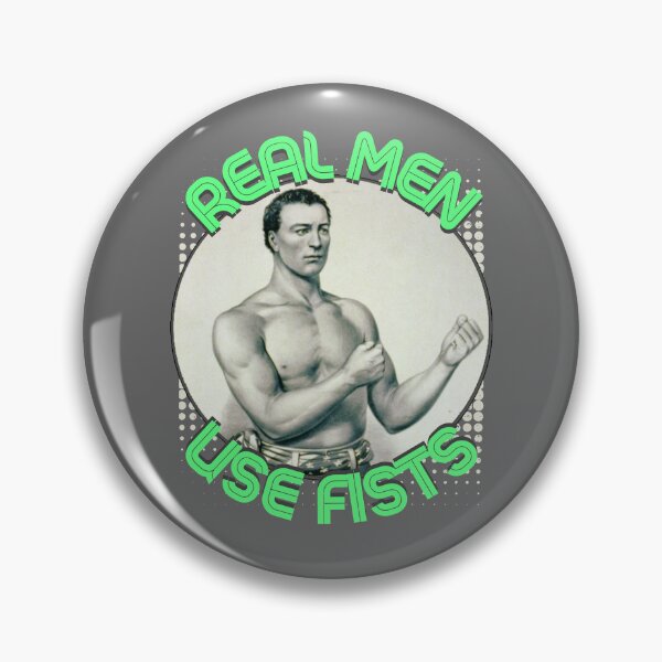 Item preview, Real Men Use Fists designed and sold by Midnight 420.