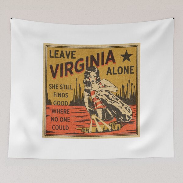 Item preview, Petty-Leave-Virginia-Alone band metal designed and sold by MichaelMerritty.