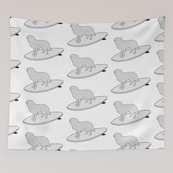 Item preview, Surfing Dog designed and sold by Animals-by-JB.