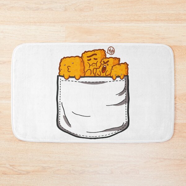 Item preview, Nugget Pocket - Cute Foods designed and sold by CreepyKretins..