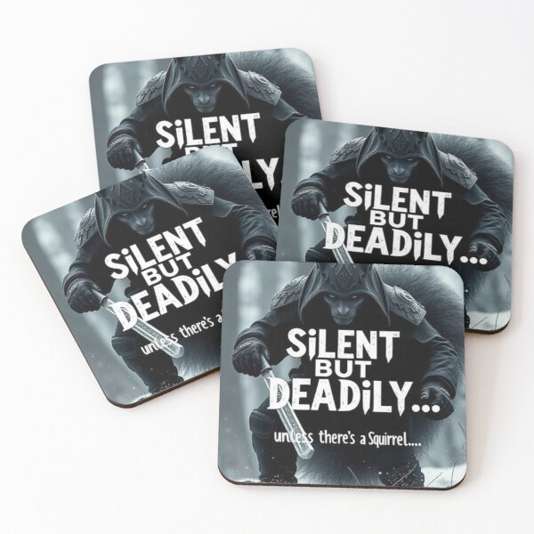 Item preview, Silent but deadly… unless there's a squirrel designed and sold by SSMC DREAM DESIGN.