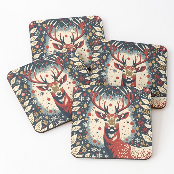 Item preview, Festive Winter Deer designed and sold by iamsla.