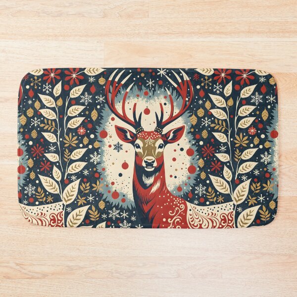 Item preview, Festive Winter Deer designed and sold by iamsla.