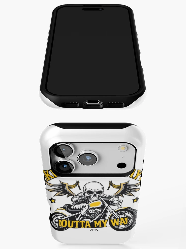 Thumbnail 3 of 4, iPhone Case, Skull Rider designed and sold by Eternal ronin.