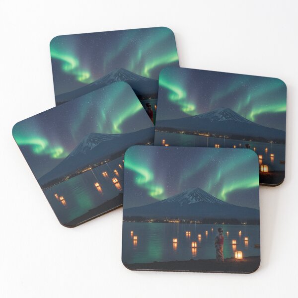 Item preview, Mount Fuji in Luminous Serenity designed and sold by scary SO.