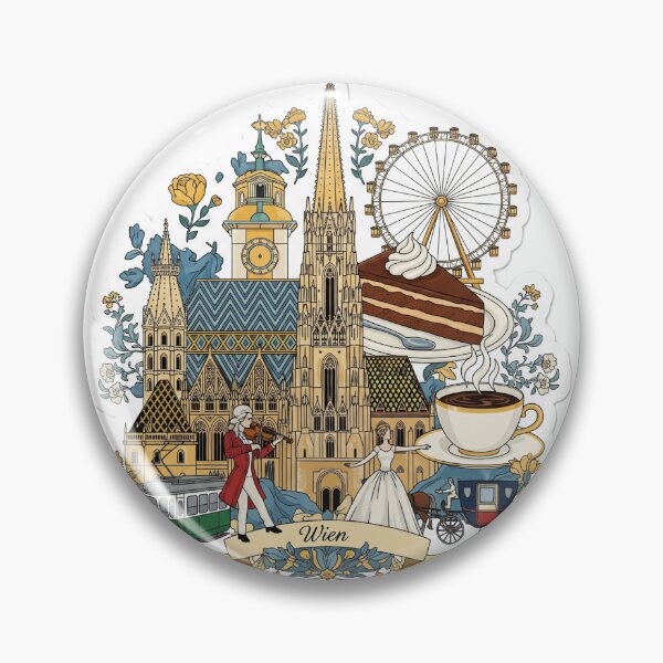 Item preview, Wien designed and sold by Ambroa Stuff.