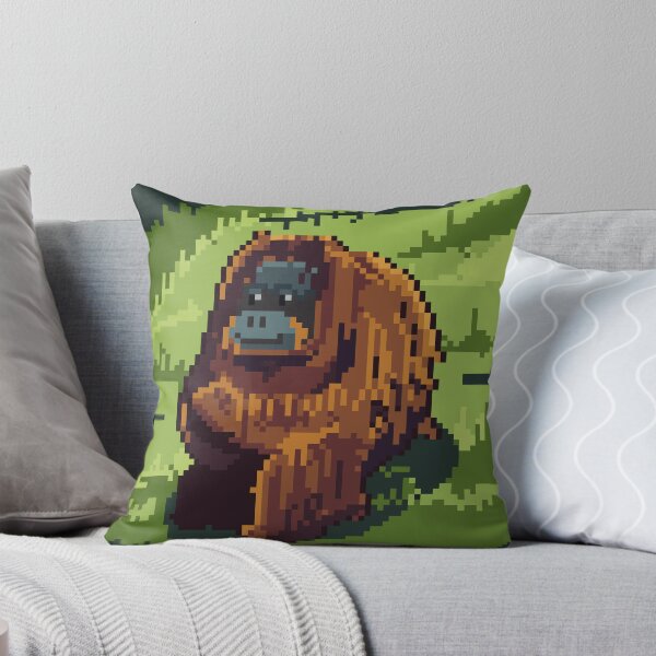 Artikelvorschau, Orang-Utan-Pixel-Art entworfen und verkauft von Ekira Pop Pixel.