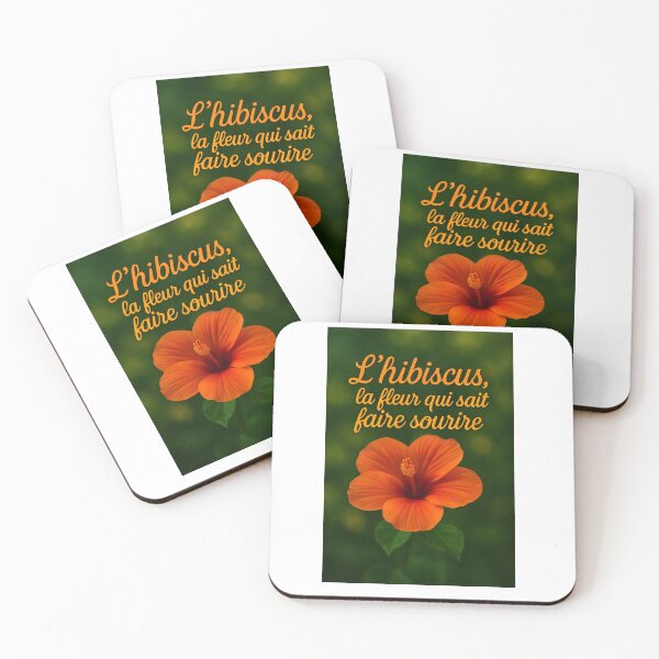 Item preview, HIBISCUS with text The Flower that knows how to make you smile designed and sold by chol94.