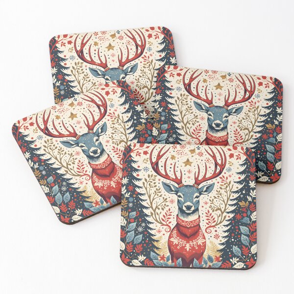 Item preview, Majestic Christmas Reindeer designed and sold by iamsla.