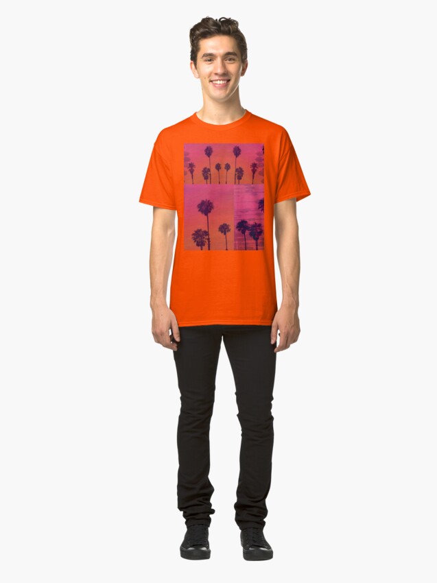 Alternate view of Santa Monica Palms Patch Classic T-Shirt