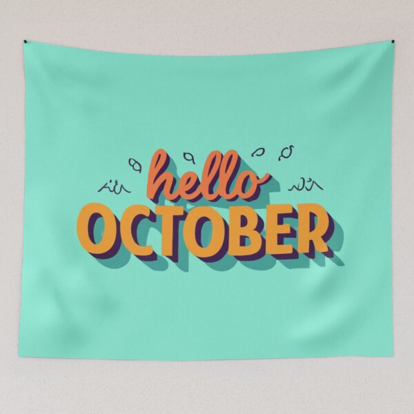 Item preview, Hello October designed and sold by 123ks.