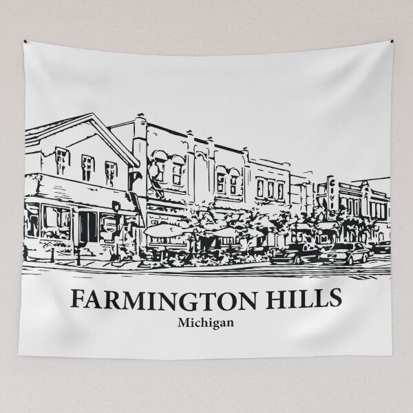 Item preview, Farmington Hills - Michigan designed and sold by Lakeric Cityscapes.